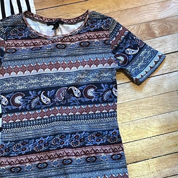 Bundle of 2 Women’s Patterned maxi and 3/4 Sleeve Dresses Size XS - Picture 3 of 11